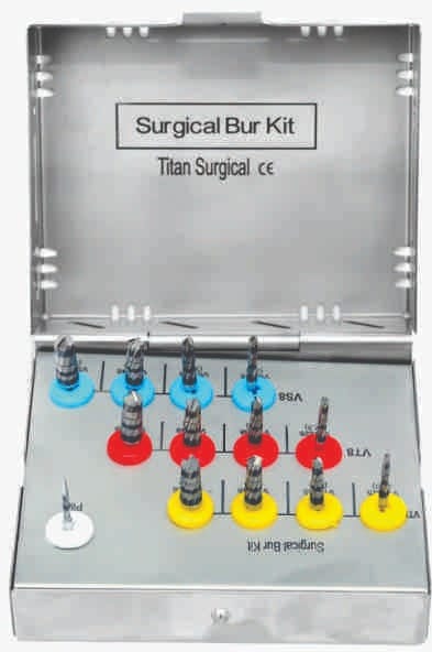 Implantology Surgical bur kit